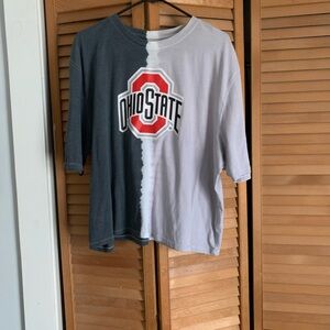 Vintahe agOhio State Hanes tye dye T-Shirt sz M/L